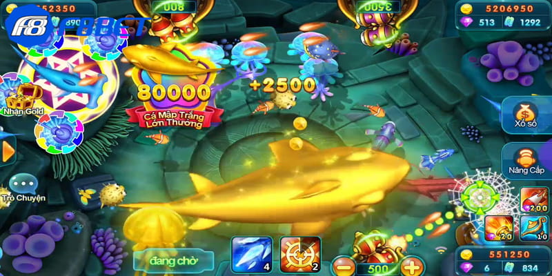 Các tính năng trong game bắn cá 3D online 