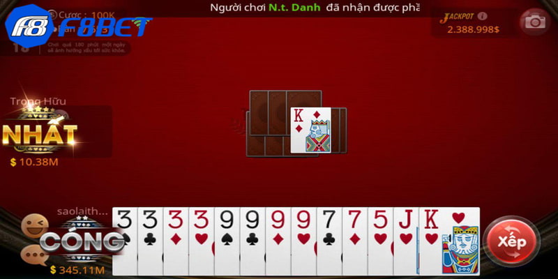 Cách chơi game đánh bài Tiến Lên chi tiết