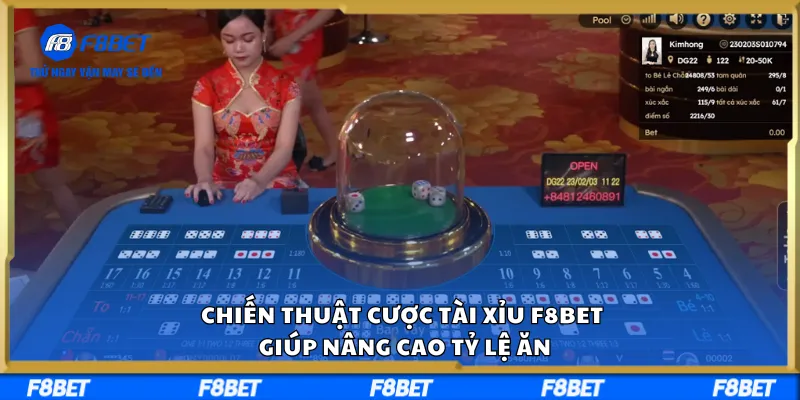 Chiến Thuật Cược Tài Xỉu F8BET Giúp Nâng Cao Tỷ Lệ Ăn