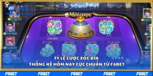 Tỷ Lệ Cược Xóc Đĩa – Thống Kê Hôm Nay Cực Chuẩn Từ F8BET